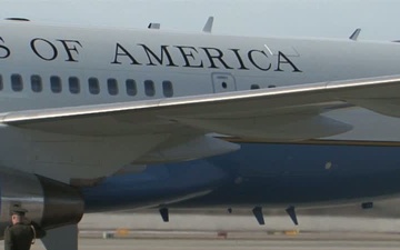 Vice President Joe Biden Arrives at MCB Camp Pendleton