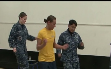 All Hands Update: MCPON Attends USS Theodore Roosevelt Mentorship Fair