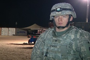 Combat Medic - Interviews, Spc. Tyler Sparks