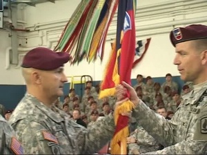 The 173rd ABCT CSM Change of Resposibility