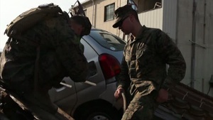 U.S. Marines Arrive on Oshima Island for Tsunami Relief