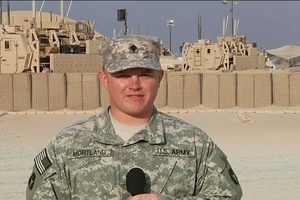 Spc. Andrew Mortland