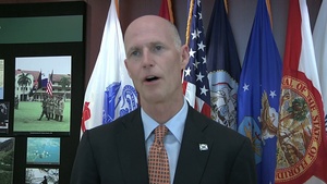 Gov. Rick Scott visits U.S. Southern Command Headquarters