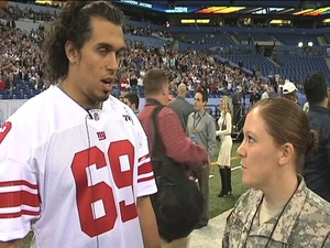 2012 Super Bowl Media Day Interviews and Shout-Outs #2