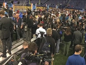 2012 Super Bowl Media Day #1