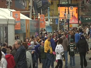 2012 Super Bowl Media Day B-Roll #2