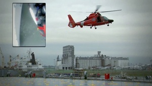 Marine Safety Unit Port Arthur Conducts Vertical Delivery Training