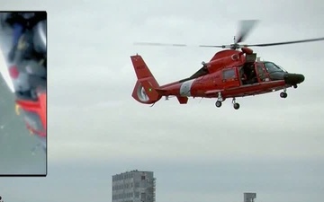 Marine Safety Unit Port Arthur Conducts Vertical Delivery Training