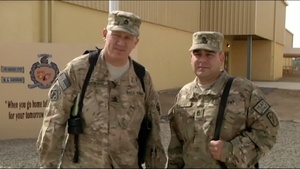 Sgts. 1st Class Michael Brownfield and Bigas Brownfield