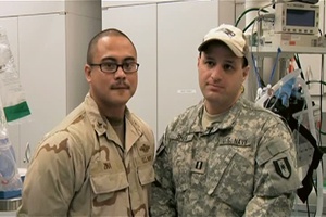 Lt. John Shea, Petty Officer Michael Zina
