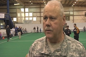 Major General R. Martin Umbarger Wounded Warrior Amputee vs NFL Stars Interview