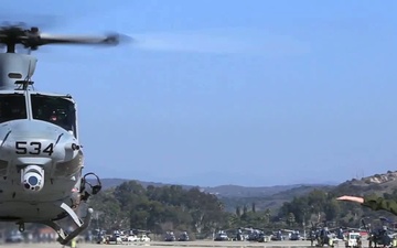 Marine Light Attack Helicopter Training Squadron 303 flies UH-1Y &quot;Yankee&quot; helo