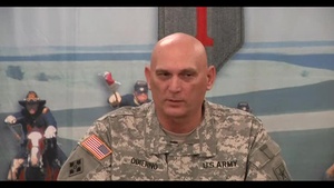 Gen. Raymond T. Odierno Kansas Media Press Conference
