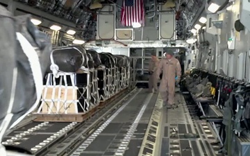 Airmen Resupply Soldiers with Air Drop, Part 2