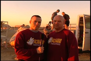 1st Lt. Ryan Doliber and Master Sgt. Brian Newcomer