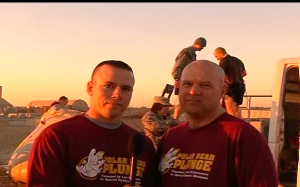 1st Lt. Ryan Doliber and Master Sgt. Brian Newcomer