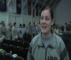 Sergeant Shannon Wil Super Bowl Interview