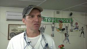 Super Chef Hosts Superbowl in Afghanistan