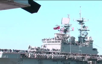 USS Bataan Returns to Port, Part 1