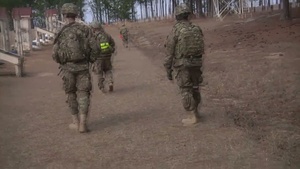 FURY Paratroopers practice deployment Skills
