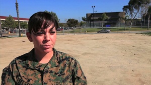 FET member Lance Cpl. Leana Efestione