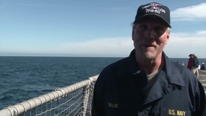 All Hands Update: Son Visits USS Taylor Named After Father