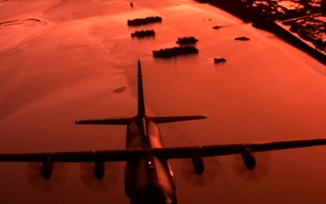 Air Mobility Command C-130J Aircraft Aerials