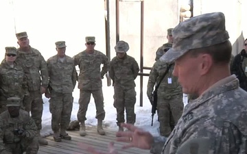 General Dempsey Visits FOB Shank