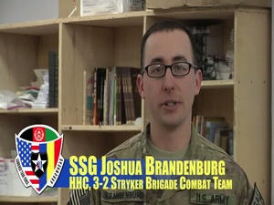 Staff Sgt. Joshua Brandenburg