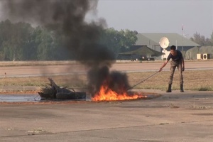 Exercise Cobra Gold 2012: Joint fire fighting training
