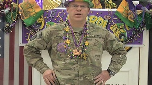 Lt. Col. Michael Arrington Mardi Gras Shout Out