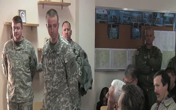 LTG Mark Hertling Visits Vermont and Macedonian Soldiers