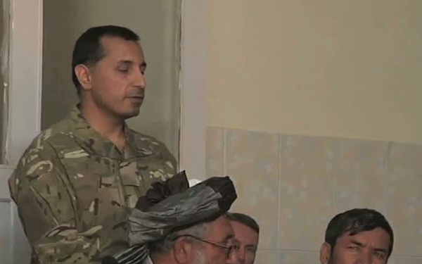 Cat J - Marines, Afghan leaders take concrete step toward transition in Helmand