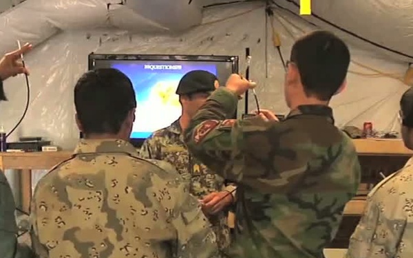 Category K - Afghan instructor teaches explosives