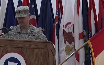 1st TSC, HHC Change of Command