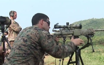 Marine Recon and Scout Snipers Train Marksmanship with Thai and Korean Special Forces