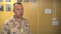 Category K - Ceremony marks end of deployment for Estonian Company