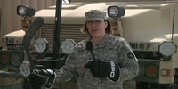 Hockey Day America Greeting - Spc. Melissa Rolfes
