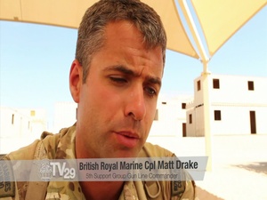 Category J - US Marines train with British Royal counterparts