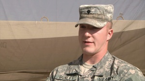 Combating Unemployment: Interview with SPC Donley