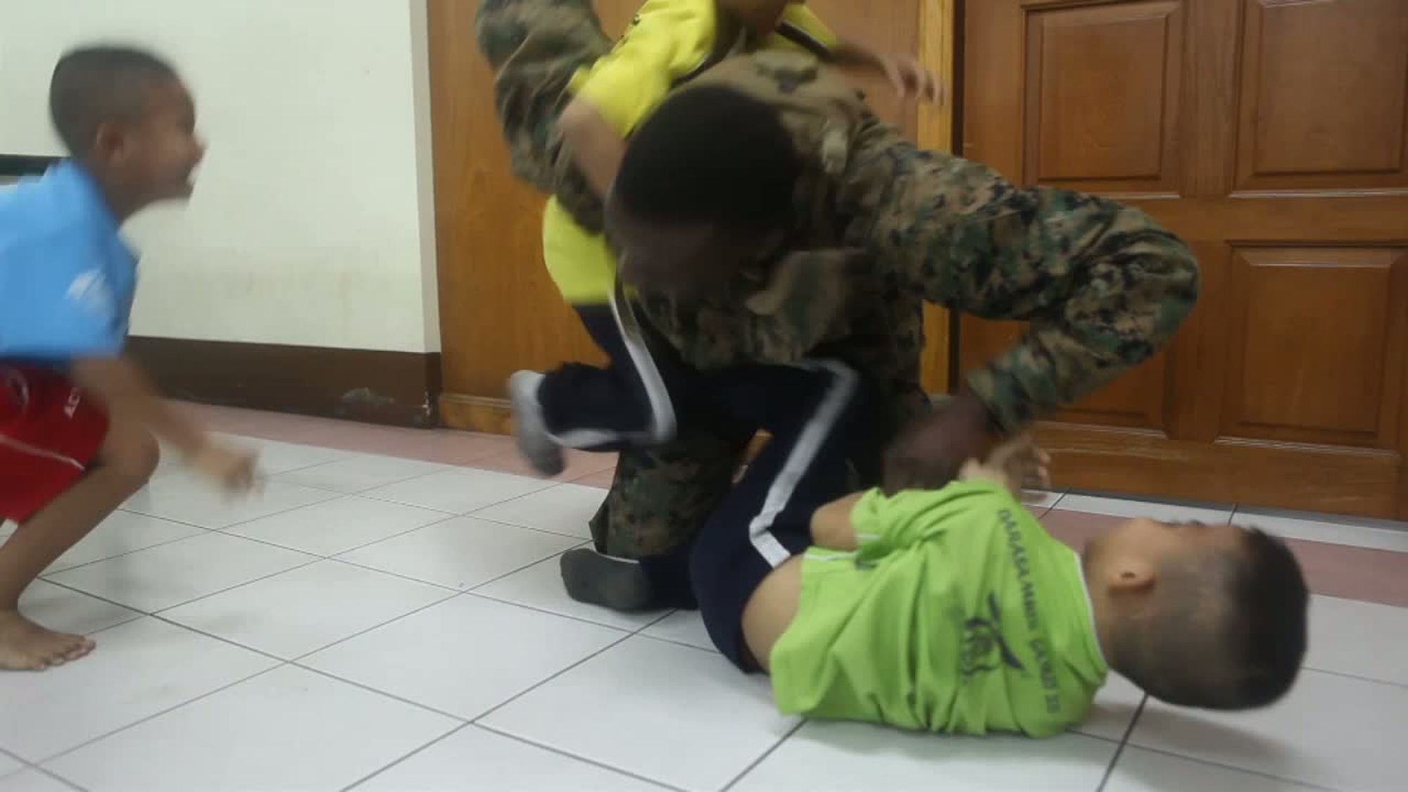 Marines and Sailors with Battalion Landing Team 1st Battalion, 4th Marines and Combat Logistics Battalion 31, 31st Marine Expeditionary Unit, tour and visit with children at the Pattaya Orphanage on two separate occasions. With the training exercises of Cobra Gold 2012 completed, the service members used their personal time to play with the orphaned and deaf children.
Available in High Definition.