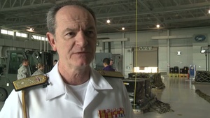 Spanish Treasure Departs MacDill Air Force Base, Fla.