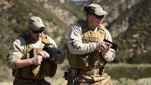 Quickshot: Flash bang training.
