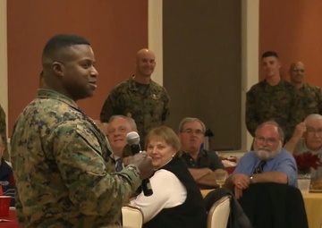 2D Marine Division Sergeant Major Reception