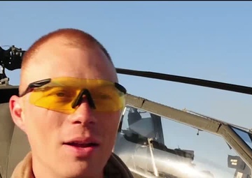 Interviews with Task Force Wolfpack Apache pilots and ground crews