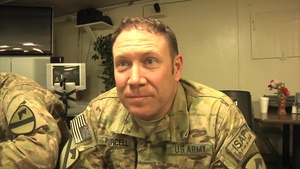 Interview of Sgt. Michael Purcell for Music Boosts Morale in Afghanistan