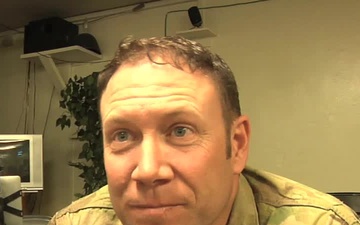 Interview of Sgt. Michael Purcell for Music Boosts Morale in Afghanistan