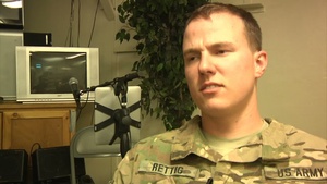 Interview of Spc. Chris Rettig for Music Boosts Morale in Afghanistan