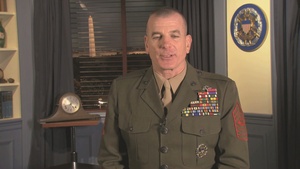 Salute to the Troops from Sgt. Maj. Bryan B. Battaglia, SEAC
