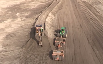 Work Completed on Breaches at Missouri River Levee Unit L550 and L575